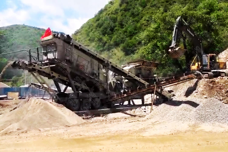 80-100 т/ч Мобильная ДСУ Для Гранита